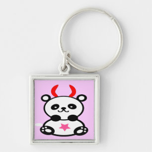♫♥Bebé panda diabólico llavero premium adorable♥♪
