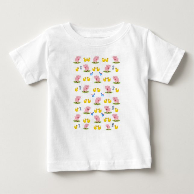 Bebé Pato de camiseta para bebés (Anverso)