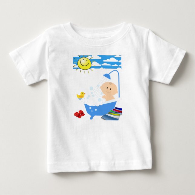 Bebé Pato de camiseta para bebés (Anverso)