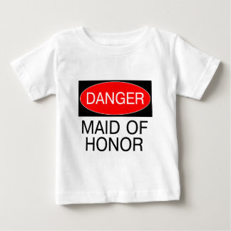 Bebé Peligro - Camiseta divertida de dama de honor para