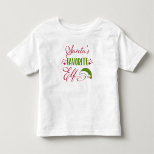 Bebé Pequeña ayudante de Santa: Pequeña camiseta de elf