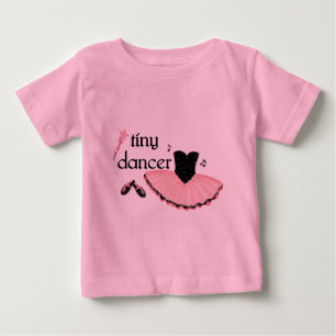 Bebé Pequeña camiseta de bailarina infantil
