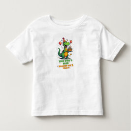 Bebé Pequeña camiseta de cumpleaños de dinosaurio para