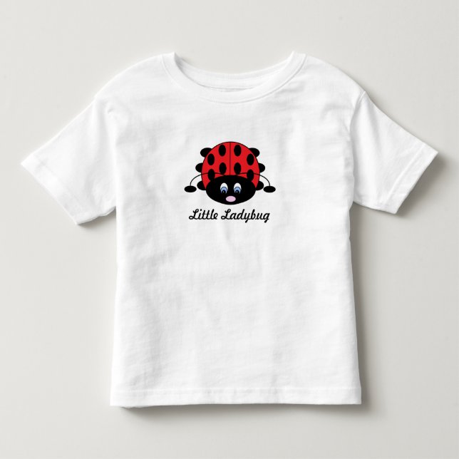 Bebé Pequeña camiseta de insectos de bonito para pequeñ (Anverso)