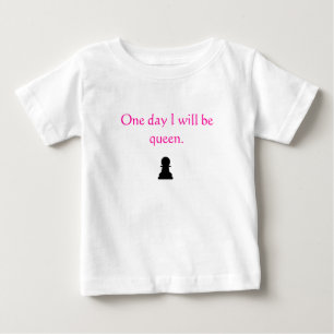 Bebé Pequeña camiseta de la reina