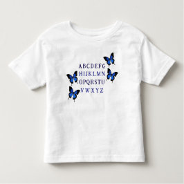 Bebé Pequeña camiseta de mariposa de estilo alpino Cute