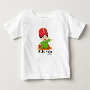 Bebé Pequeña Camiseta de Raja Infante/Niño Pequeño
