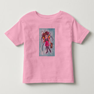 Bebé Pequeña camiseta del capullo de rosa