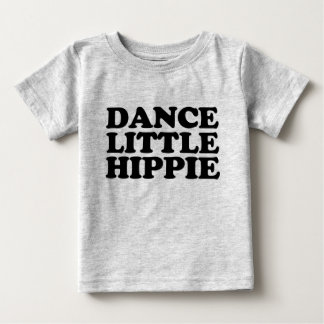 Bebé Pequeña camiseta del Hippie de la danza