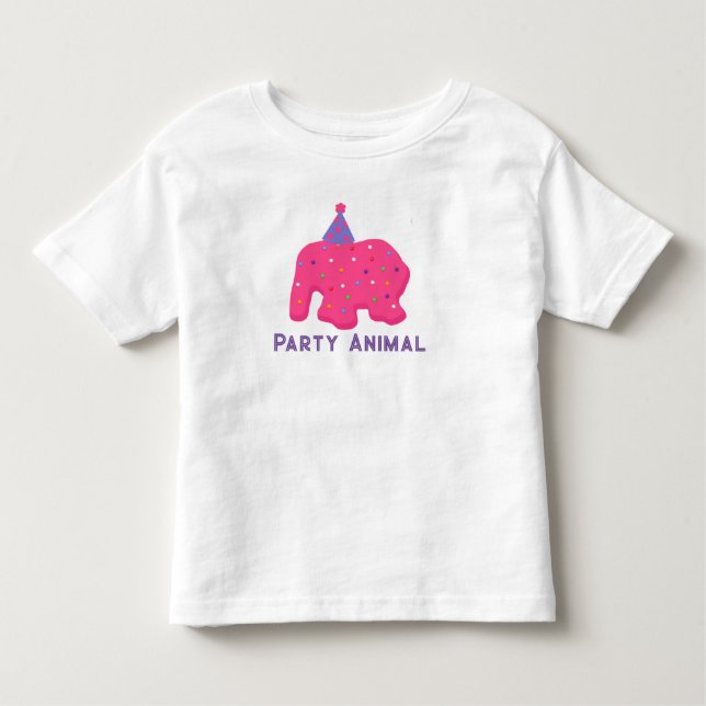 Bebé Pequeña camiseta del partido de cumpleaños de la c (Anverso)