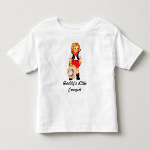 Bebé Pequeña niña de papá, pequeña camiseta