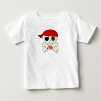 Bebé Pequeños cráneo del pirata y camiseta de los niños