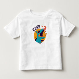 Bebé Personalizado Age Dinosaur Roar Soy Camiseta de Cu