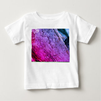 Bebé Pintura abstracta de una camiseta blanca