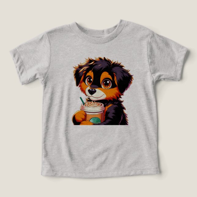 Bebé, pipa, café - ¡Favorito de mamá! ☕ 🐶 👶 (Diseño delantero )