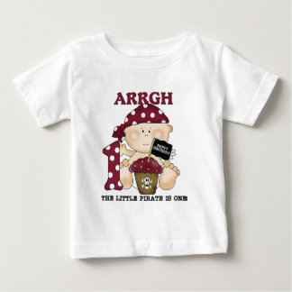 Bebé Pirata Primera camisetas de cumpleaños y rega