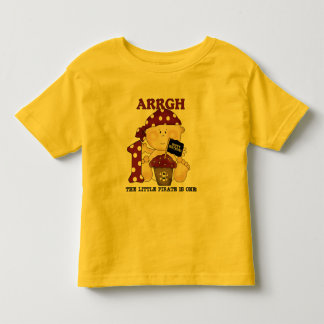 Bebé Pirata Primera camisetas de cumpleaños y rega