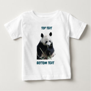 Bebé Plantilla de camiseta de animal personalizada para