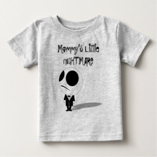 Bebé Poca camiseta de la pesadilla