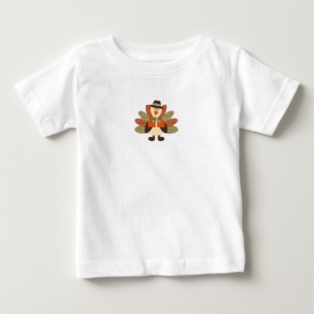 Bebé Poca camiseta de Turquía (Anverso)