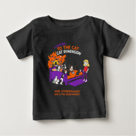 Bebé Portal a la Dimensión de los Gatos: Camiseta Diver