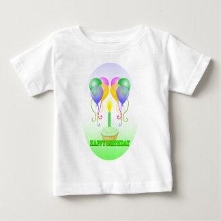Bebé Primera camiseta de cumpleaños