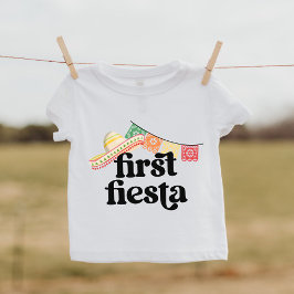 Bebé Primera camiseta de cumpleaños de Fiesta
