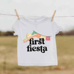 Bebé Primera camiseta de cumpleaños de Fiesta