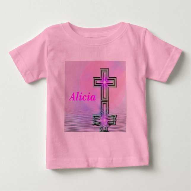 Bebé Primera camiseta de la Santa Comunión (Anverso)