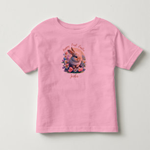 Bebé Primera camiseta de Pascua para niños pequeños