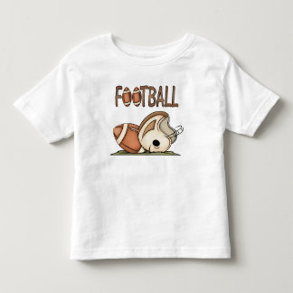 Bebé ¡Quiera jugar a fútbol! Camiseta de la diversión