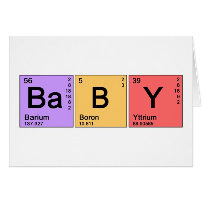 Bebé química (Anverso (Horizontal))