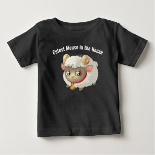 Bebé Ratón más lindo en la camiseta de los niños de la