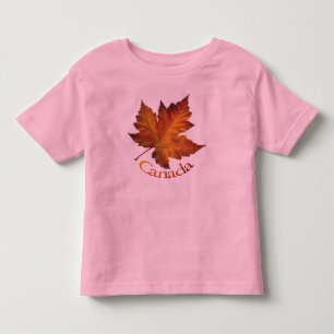 Bebé Recuerdo de Canadá de la camiseta del niño de la