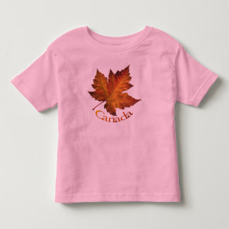 Bebé Recuerdo de Canadá de la camiseta del niño de la