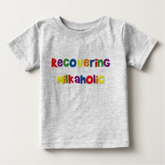 Bebé Recuperación de la camiseta del niño de Milkaholic