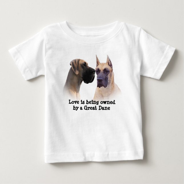 Bebé Rey de great dane de la camiseta unisex del niño (Anverso)
