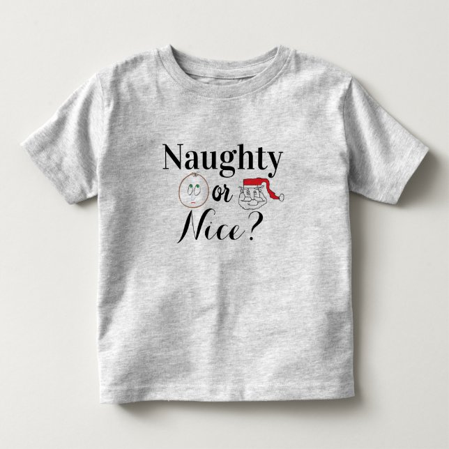 Bebé ¿Ridículo o NIce? Camiseta de navidades (Anverso)