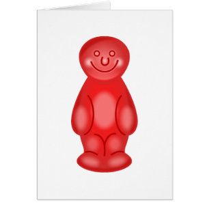 Bebé rojo de la jalea