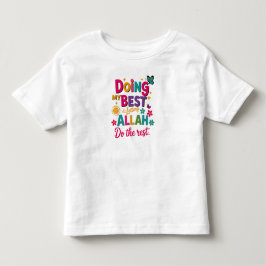 Bebé Ropa infantil islámica de camiseta