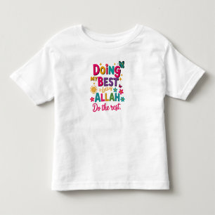Bebé Ropa infantil islámica de camiseta