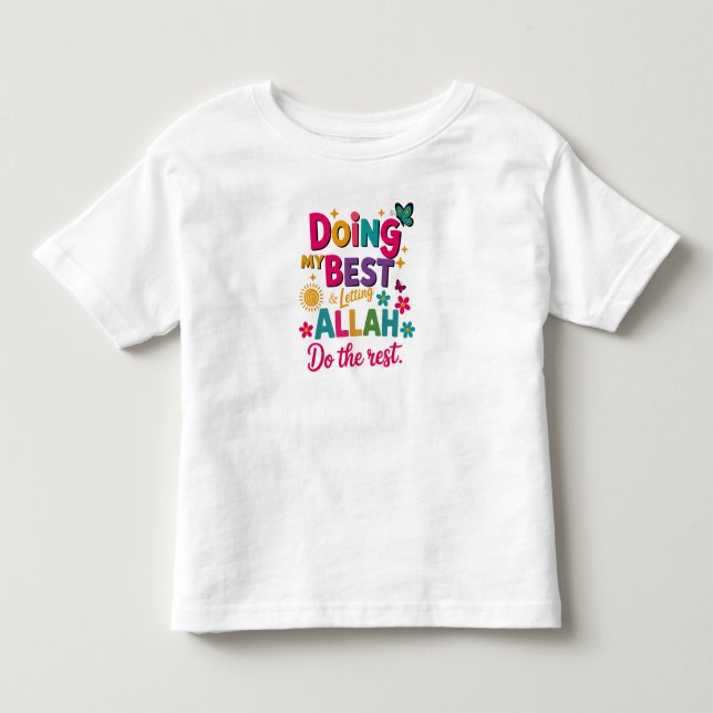 Bebé Ropa infantil islámica de camiseta (Anverso)