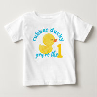 Rubber Ducky eres la camiseta de un primer cumplea