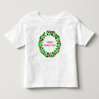 Bebé Saludos de la guirnalda - camiseta del niño