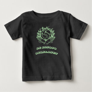 Bebé Sé Amable con Nuestro Planeta: Camiseta Tierra de 