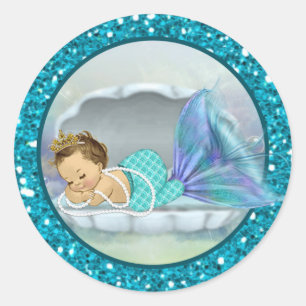 Bebé Sellos para sobres de Sirena Sm Pegatinas red