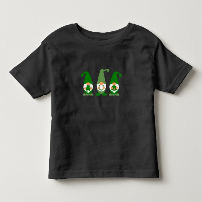 Bebé Shamrock - Símbolo de camiseta de un niñito de la  (Anverso)