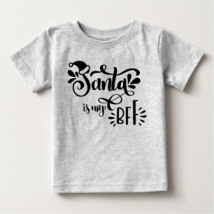 Bebé Shanta es mi camiseta de los Navidades de BFF