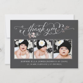 Bebé Sip y ver el anuncio de su nacimiento