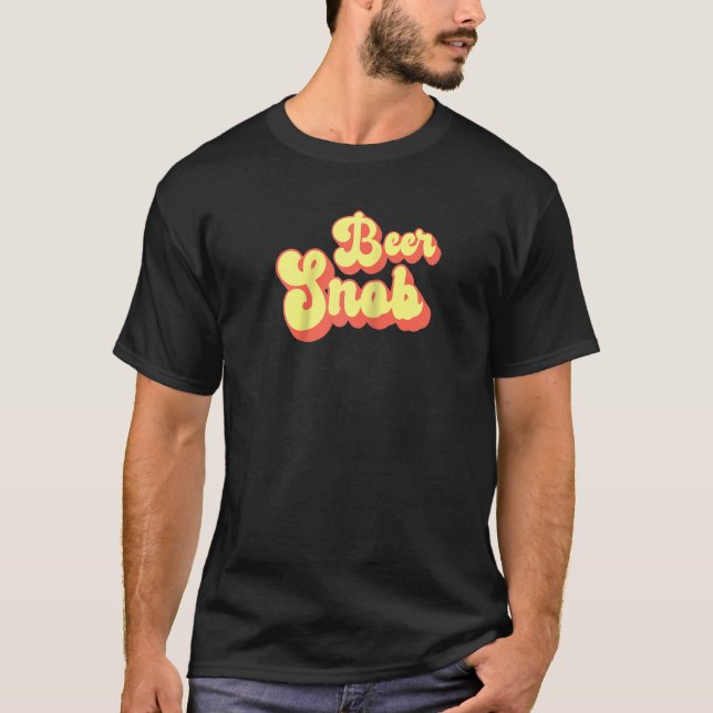 Bebe Snob Brew Camisetas De Cerveza Para Hombres V (Anverso)